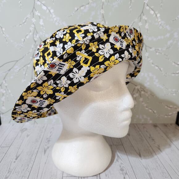 Stadium Giveaway Pittsburgh Pirates Miller Lite Floral Bucket Hat OS Unisex - Picture 5 of 9